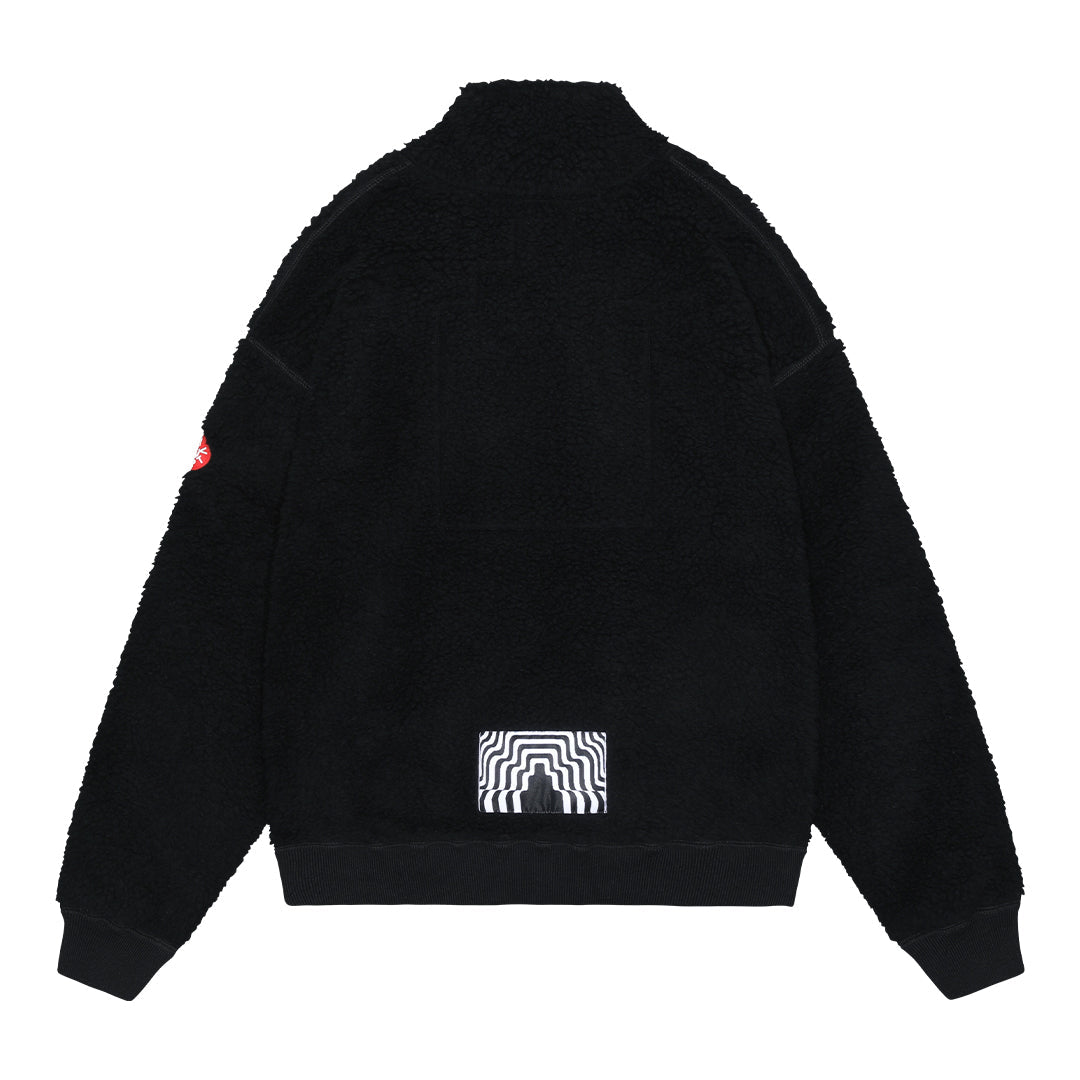 Cav empt boa fleece zip outlet up