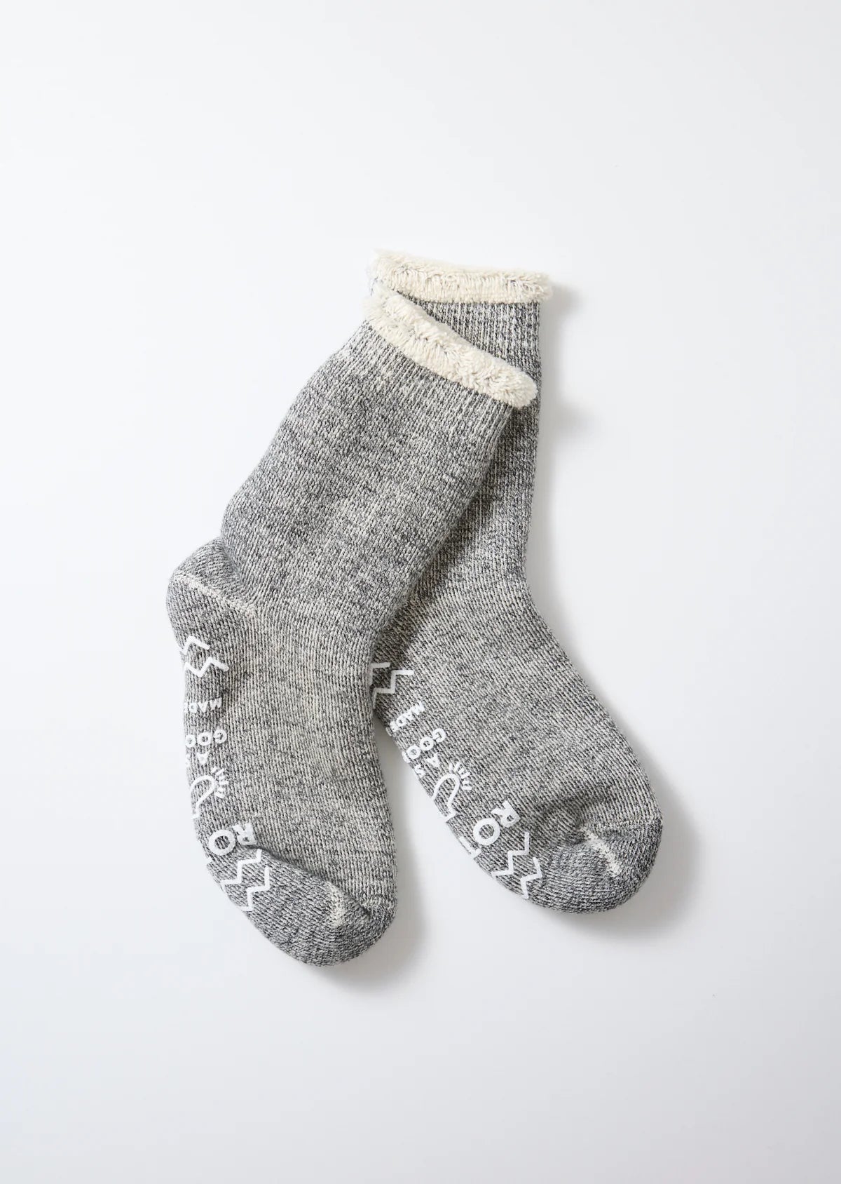 RoToTo DOUBLE FACE ROOM SOCKS "SHAGGY PILE"