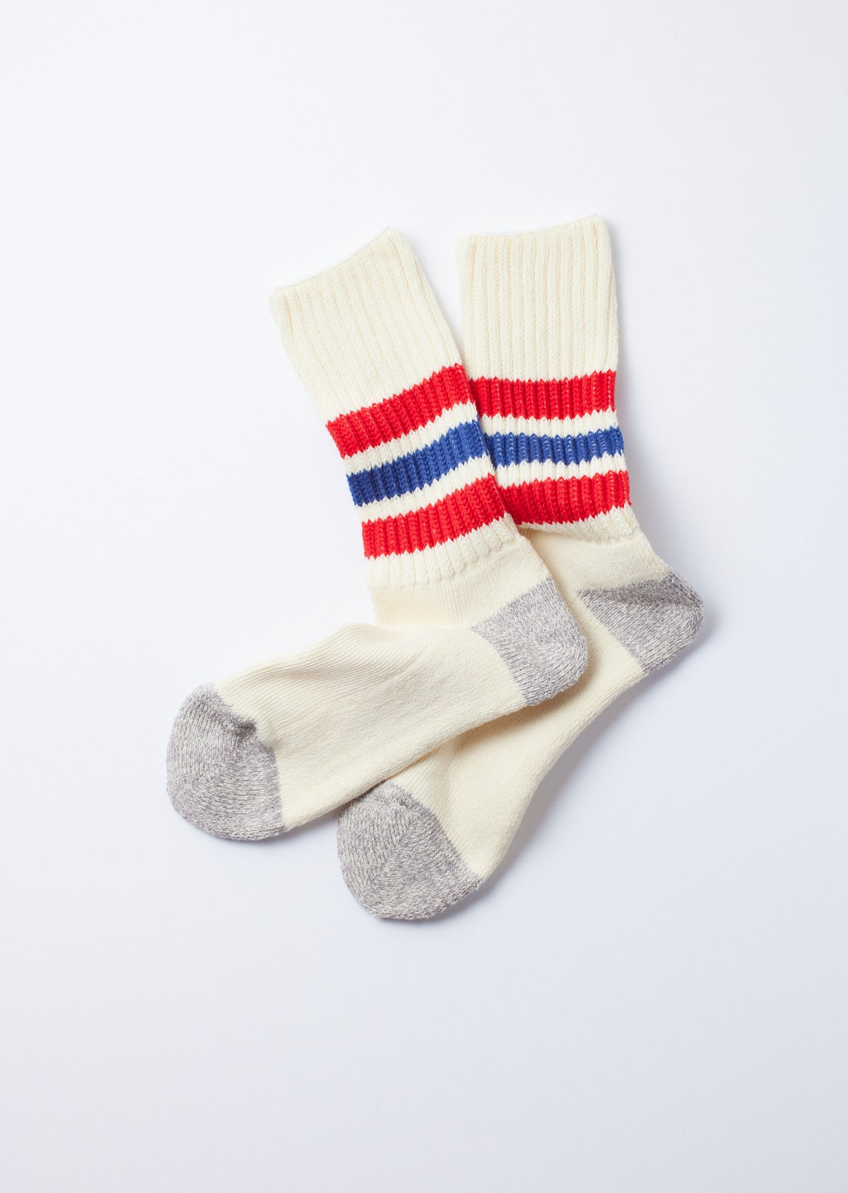 RoToTo COARSE RIBBED OLDSCHOOL CREW SOCKS