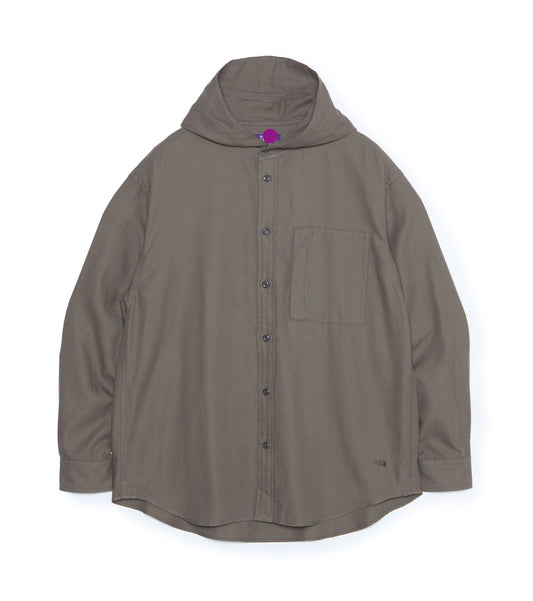 Purple Label Royal Oxford Mountain Hooded Shirt