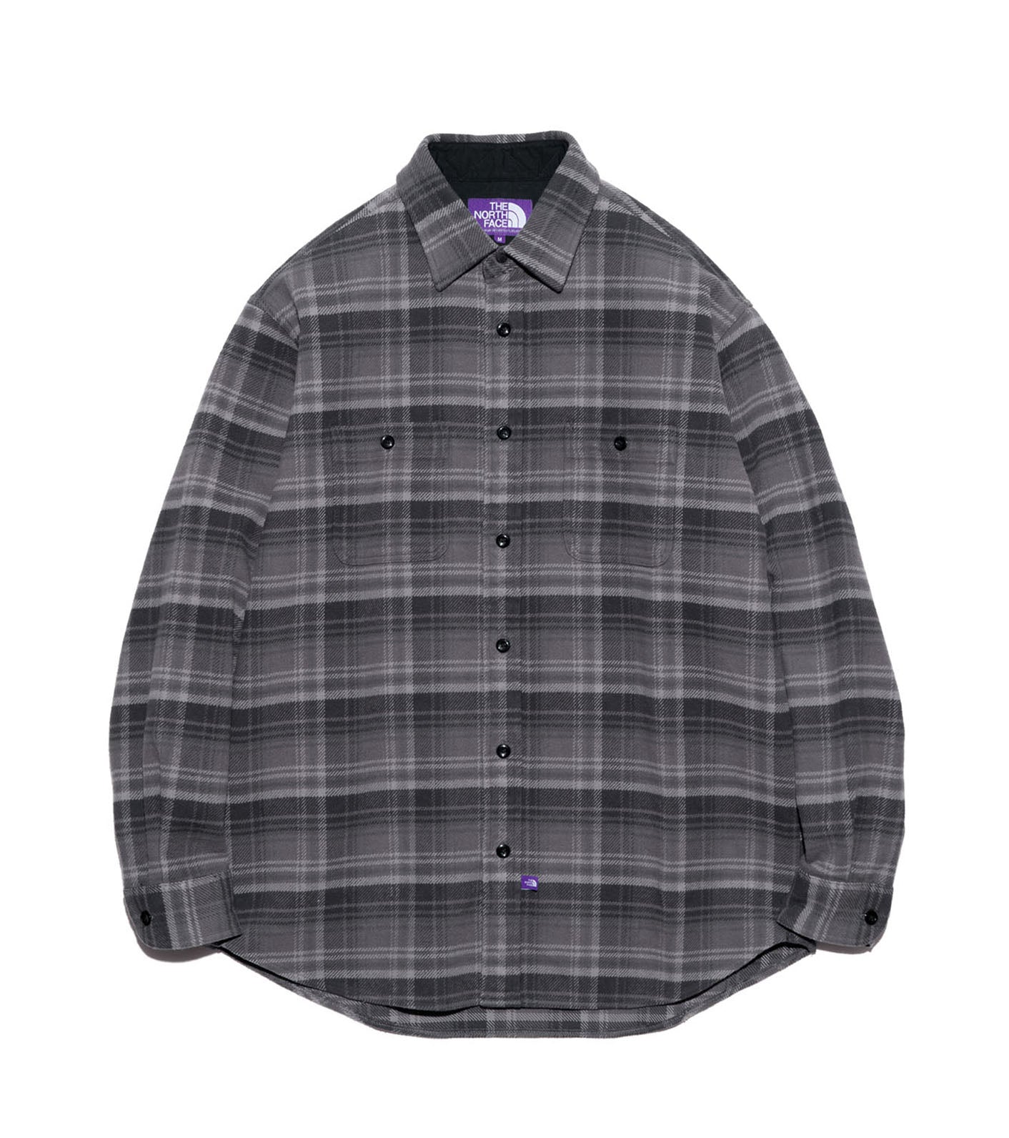 THE NORTH FACE PURPLE LABEL Flannel Double Pocket Field Work Shirt