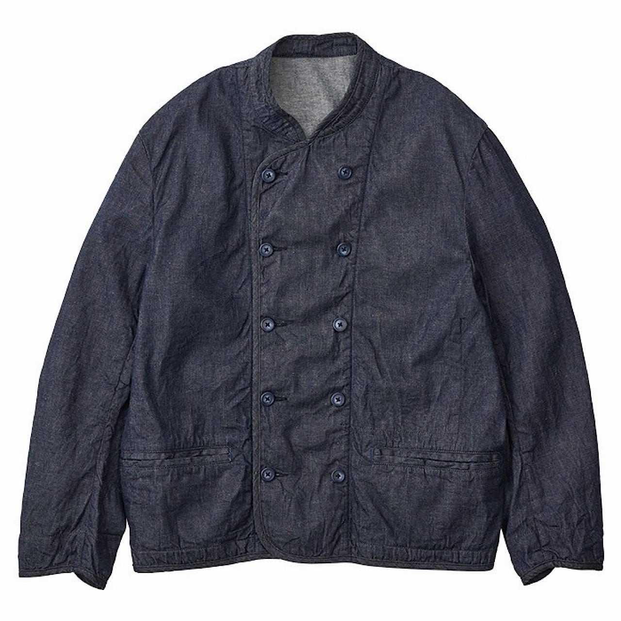 Porter Classic CLASSIC DENIM SHORT RIDERS JACKET