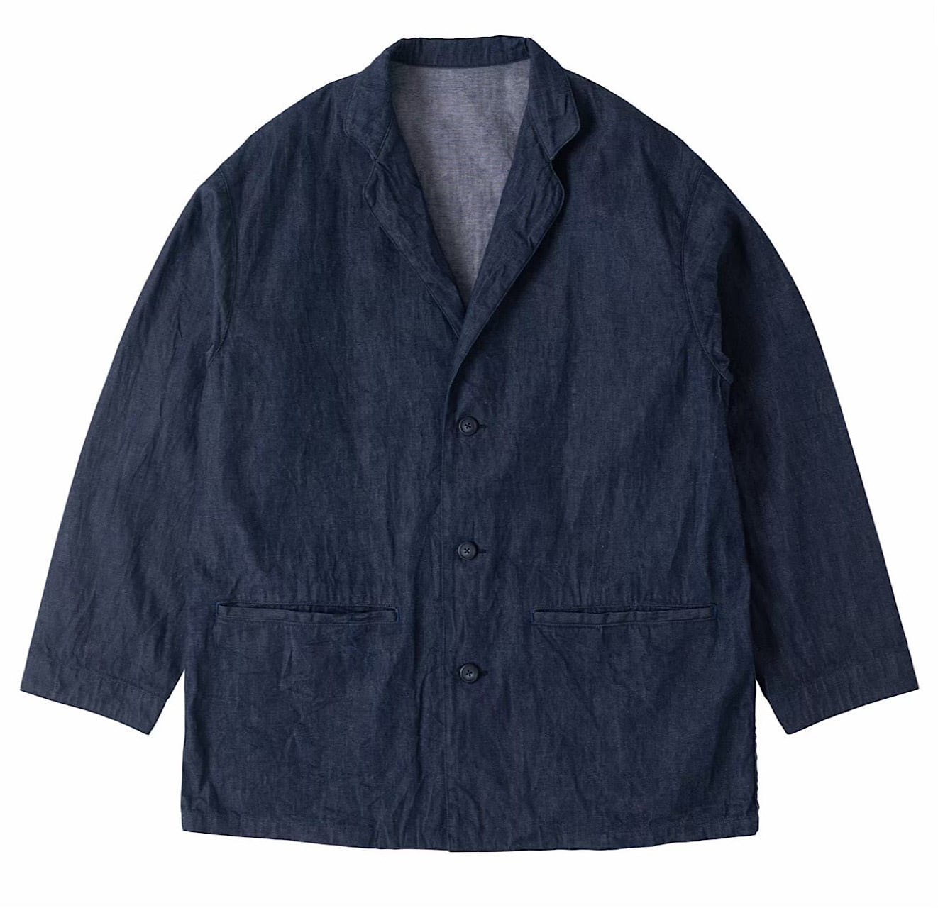 Porter Classic CLASSIC DENIM WIDE JACKET