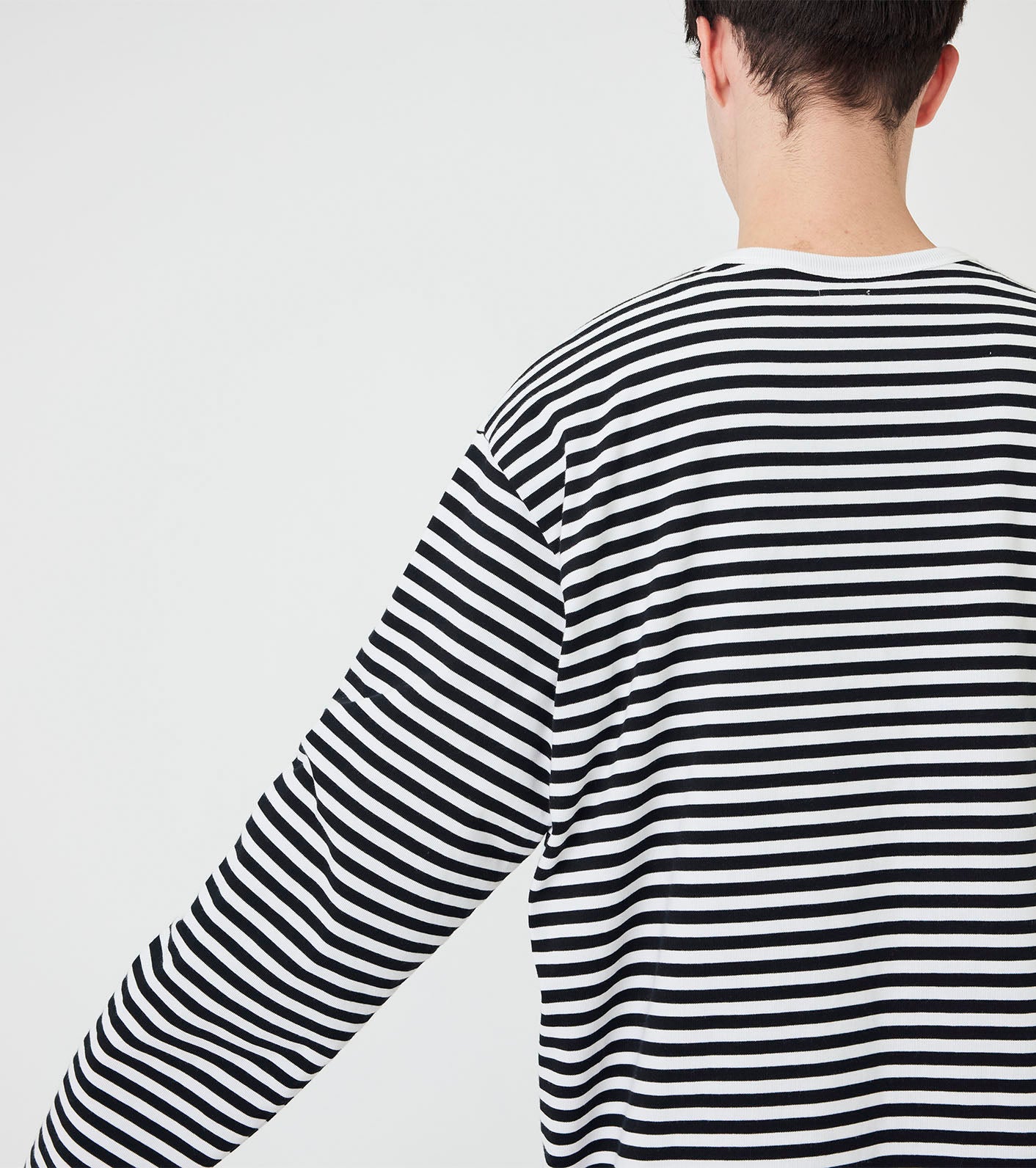 nanamica COOLMAX Stripe Jersey L/S Tee
