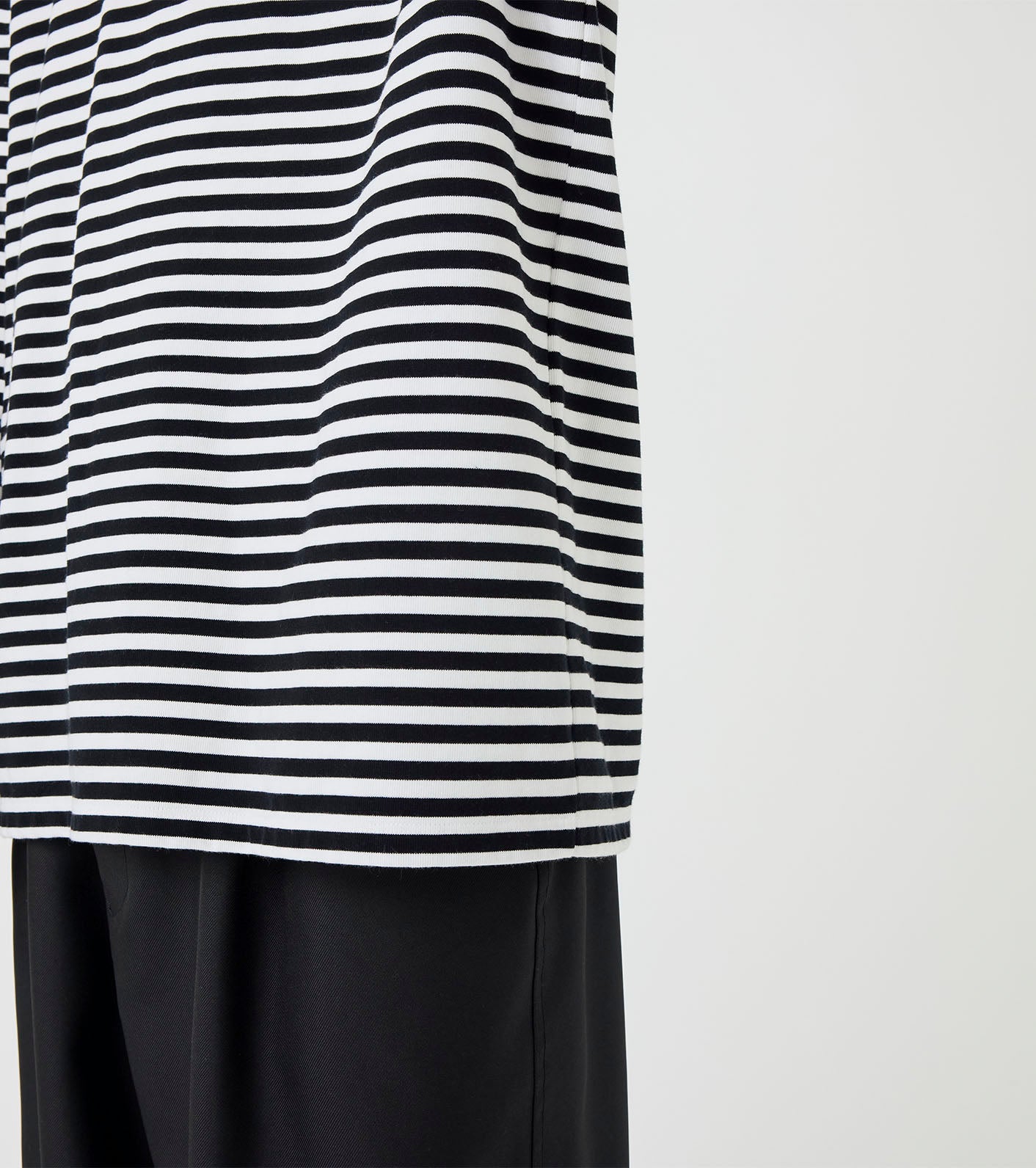 nanamica COOLMAX Stripe Jersey L/S Tee