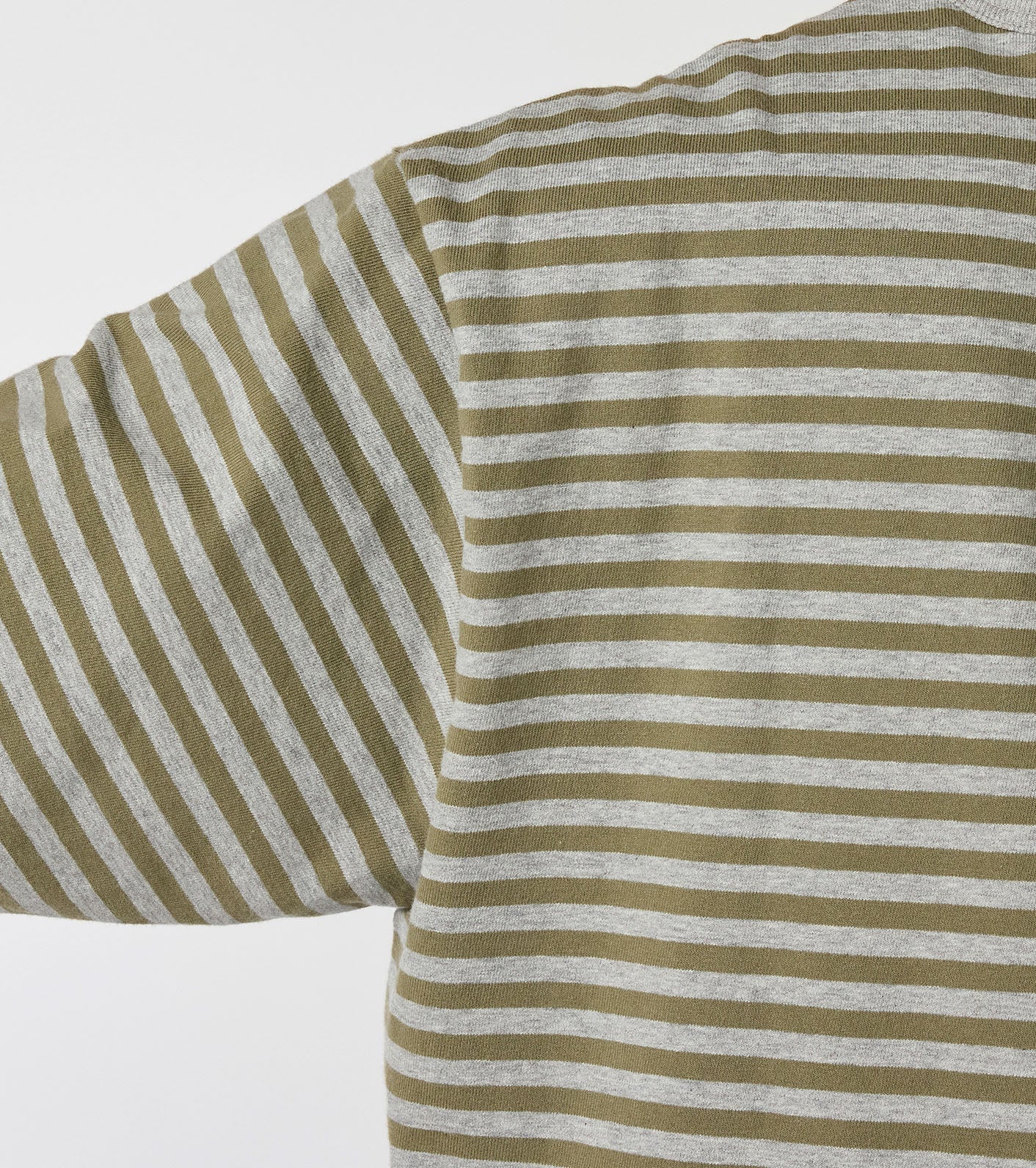 nanamica COOLMAX Stripe Jersey Tee