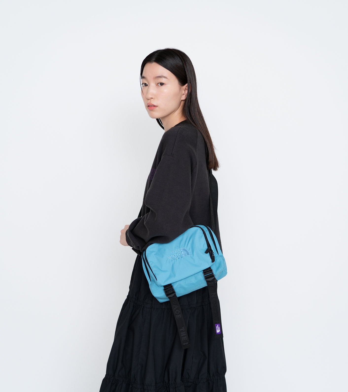 Japanese Style Crossbody Bag Nylon Cordura Fabric Shoulder Bag