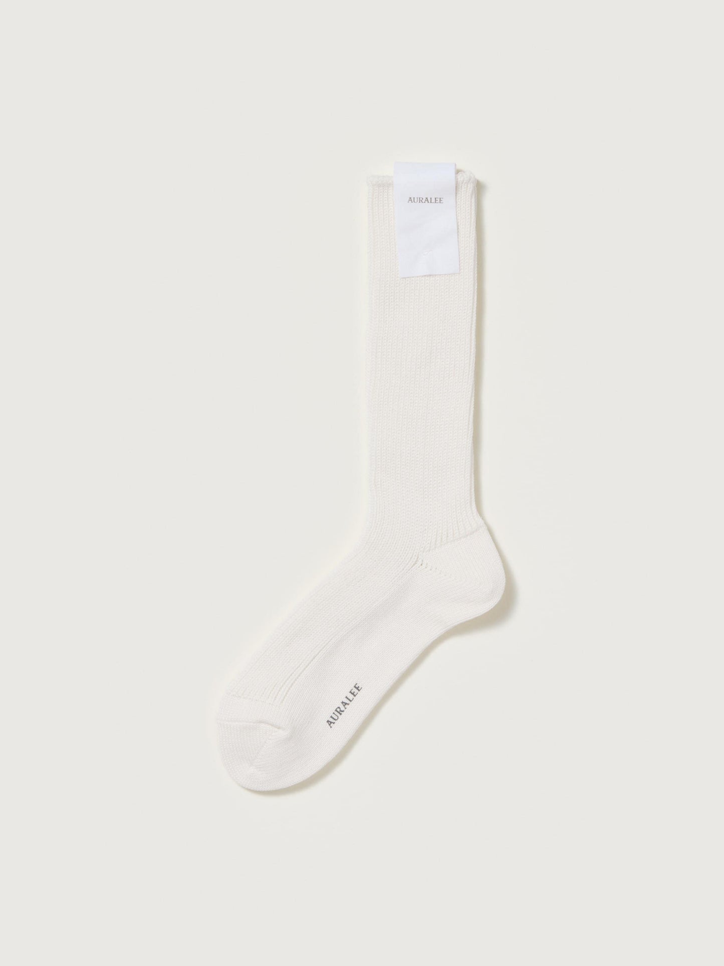 AURALEE COTTON LOW GAUGE SOCKS