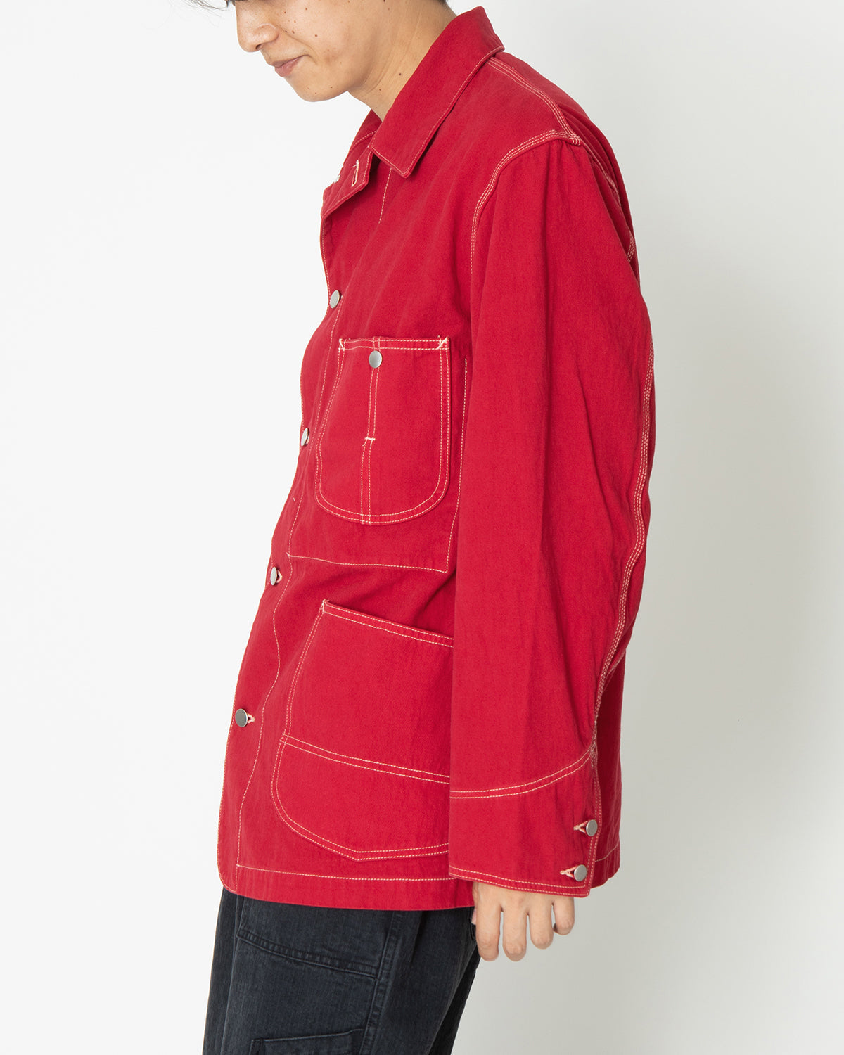 A.PRESSE Coverall Jacket-Red size3