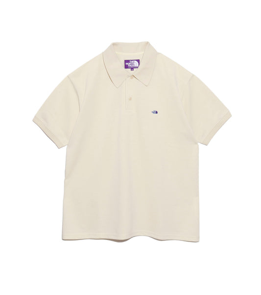 THE NORTH FACE PURPLE LABEL Moss Stitch Field Short Sleeve Polo