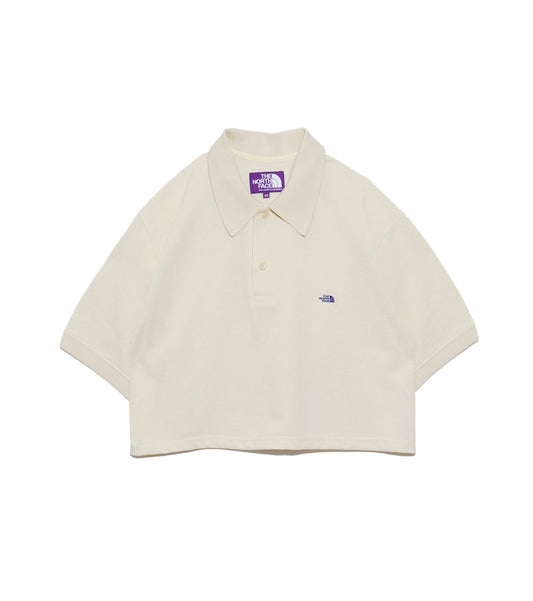 THE NORTH FACE PURPLE LABEL Moss Stitch Field Cropped Polo