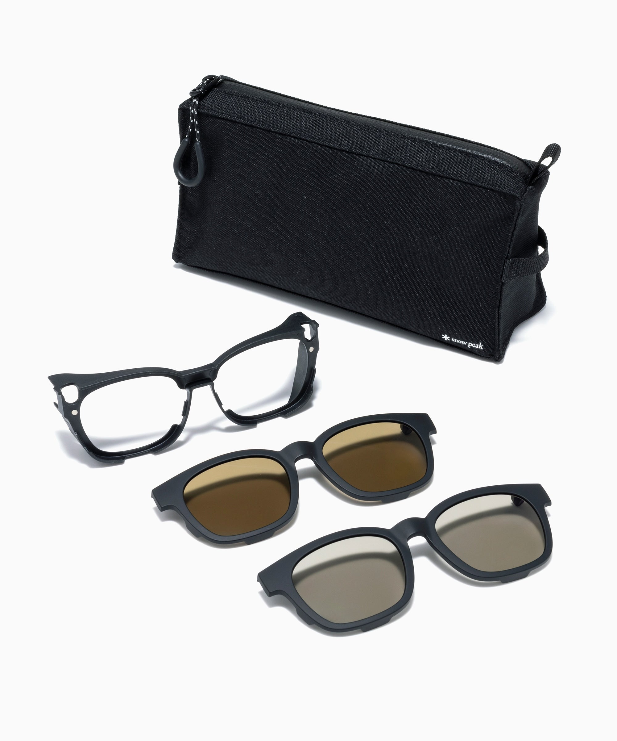 JINS × Snow Peak Fishing Set Sunglasses – unexpected store