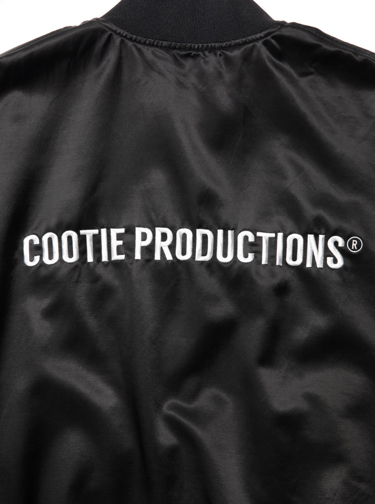 COOTIE PRODUCTIONS C/R SATIN EMBROIDERY BLOUSON – unexpected store