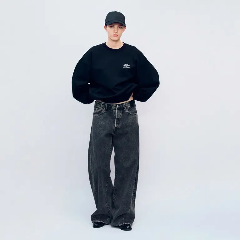 ssstein × UMBRO HIGH GAUGE COTTON SWEAT LS