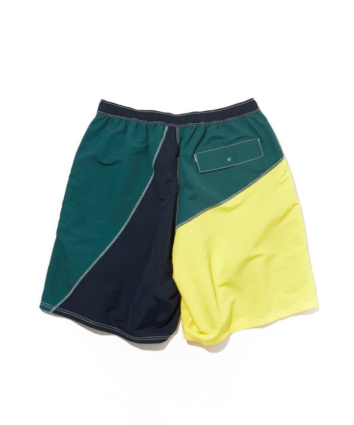 NAUTICA JAPAN Color Block Nylon Swim Shorts