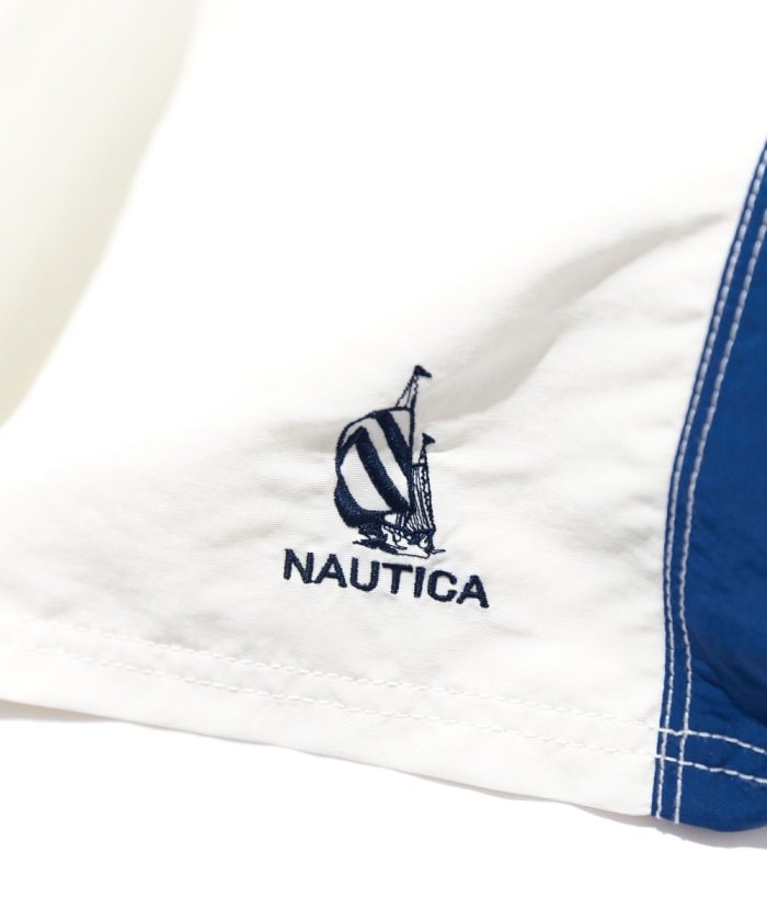 NAUTICA JAPAN Color Block Nylon Swim Shorts