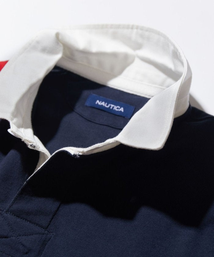 NAUTICA JAPAN Color Block Rugger Shirt