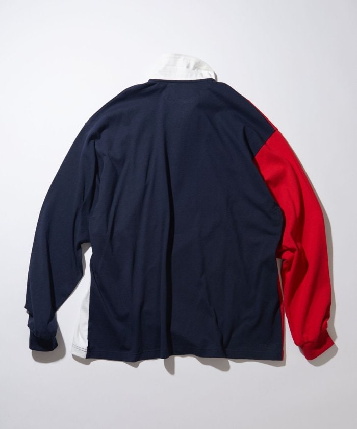 NAUTICA JAPAN Color Block Rugger Shirt