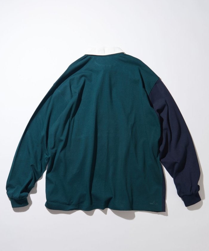 NAUTICA JAPAN Color Block Rugger Shirt