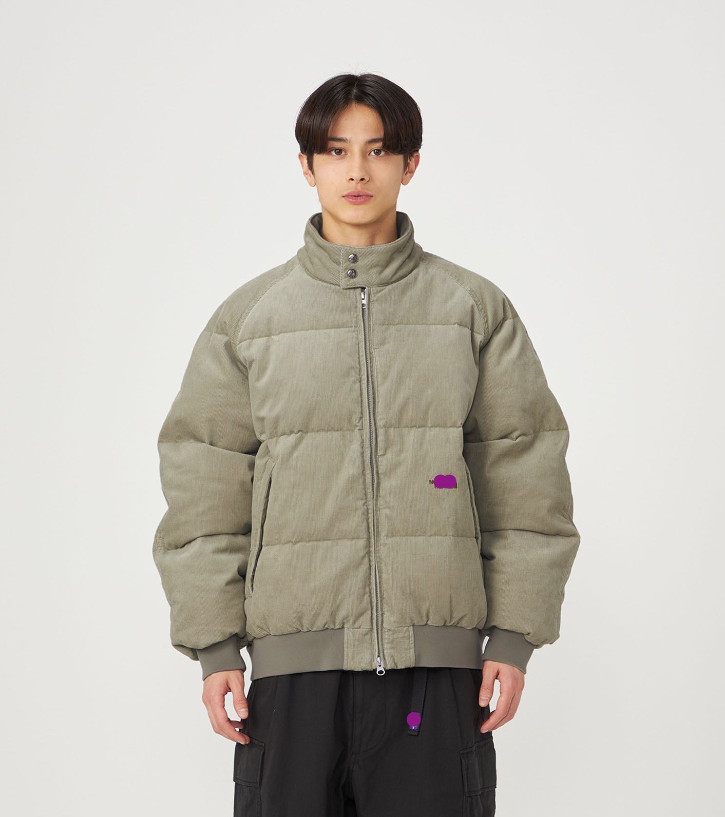 Purple Label Corduroy Field Down Jacket