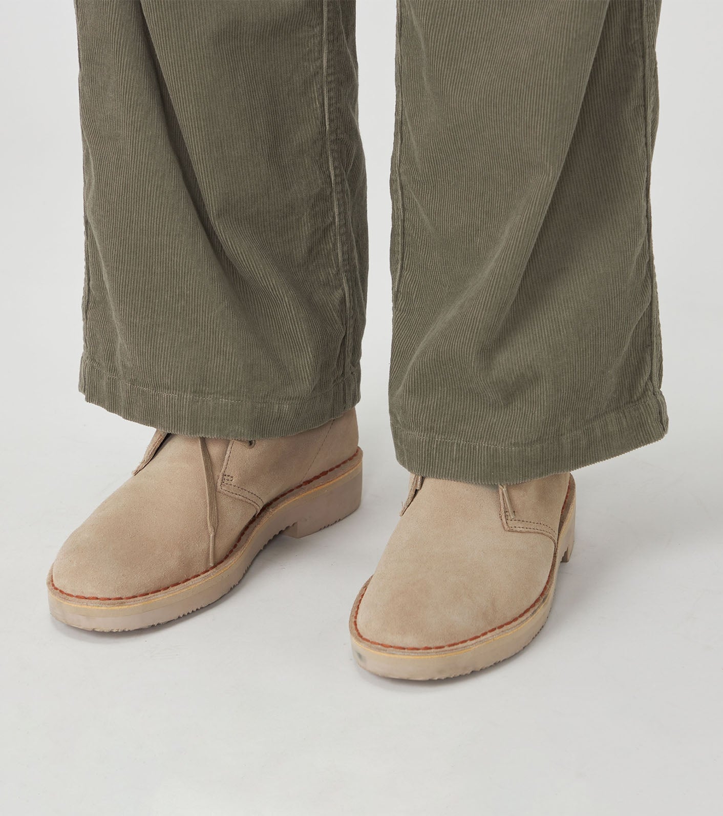 Purple Label Corduroy Wide Straight Field Pants