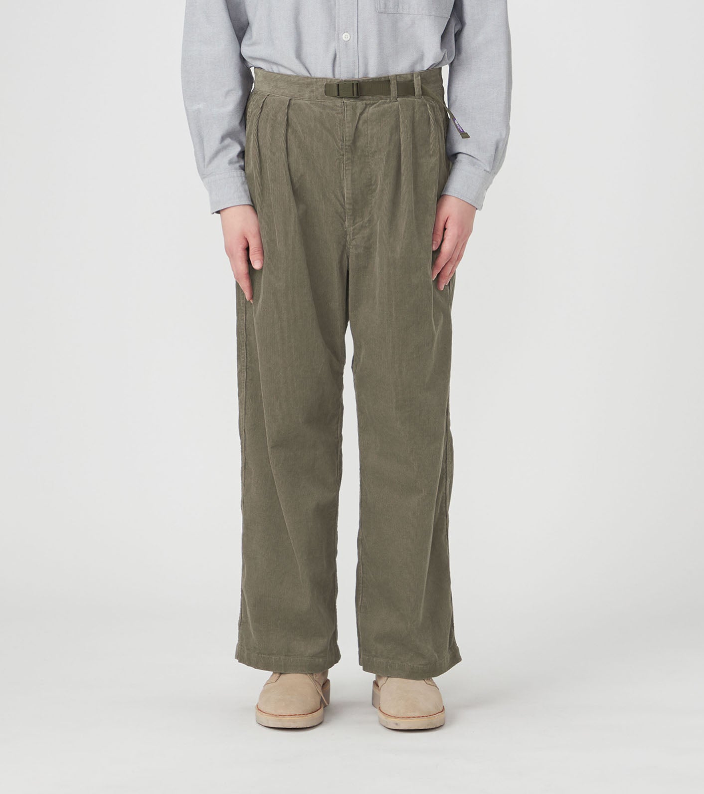 Purple Label Corduroy Wide Straight Field Pants