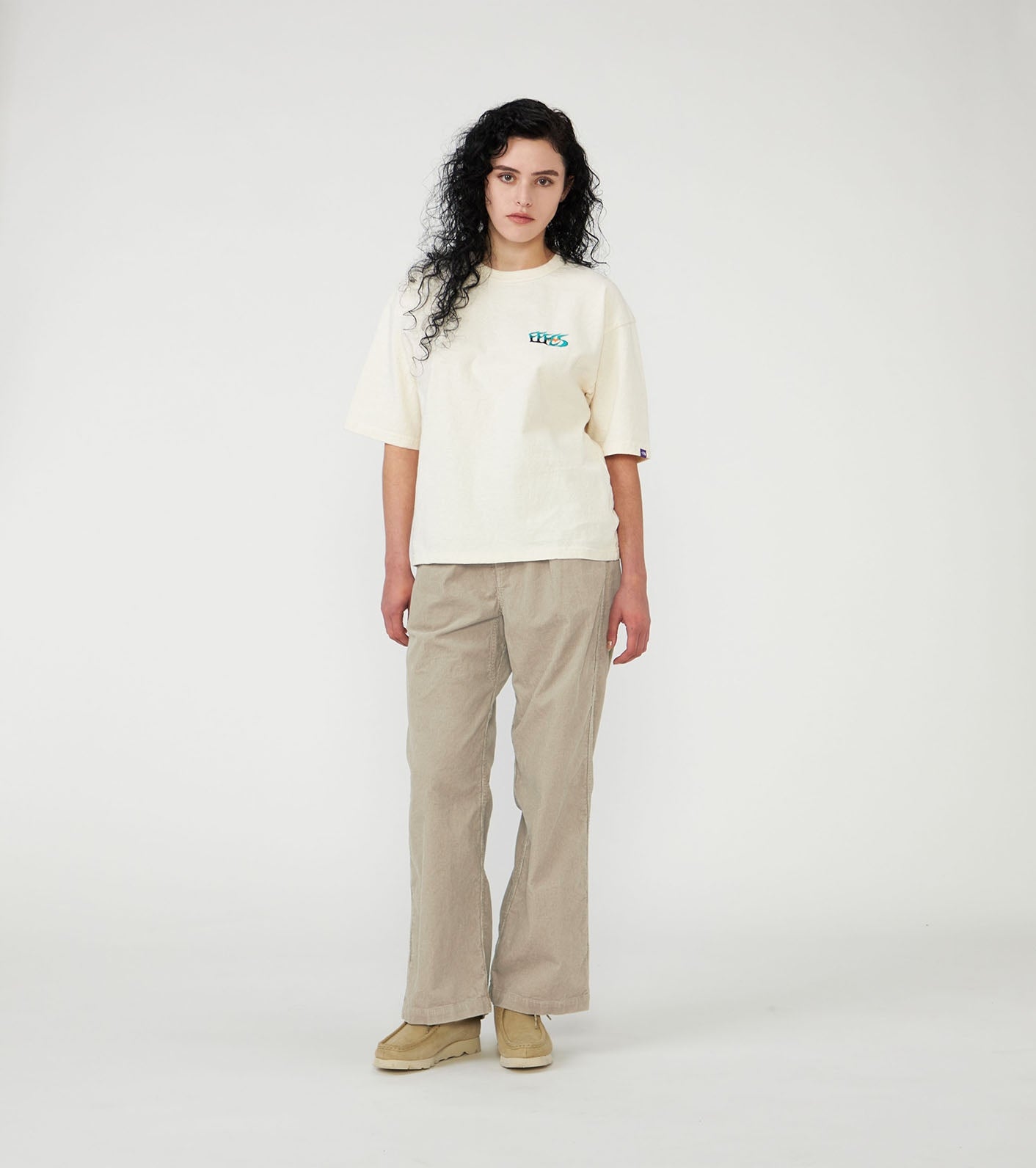 Purple Label Corduroy Wide Straight Field Pants