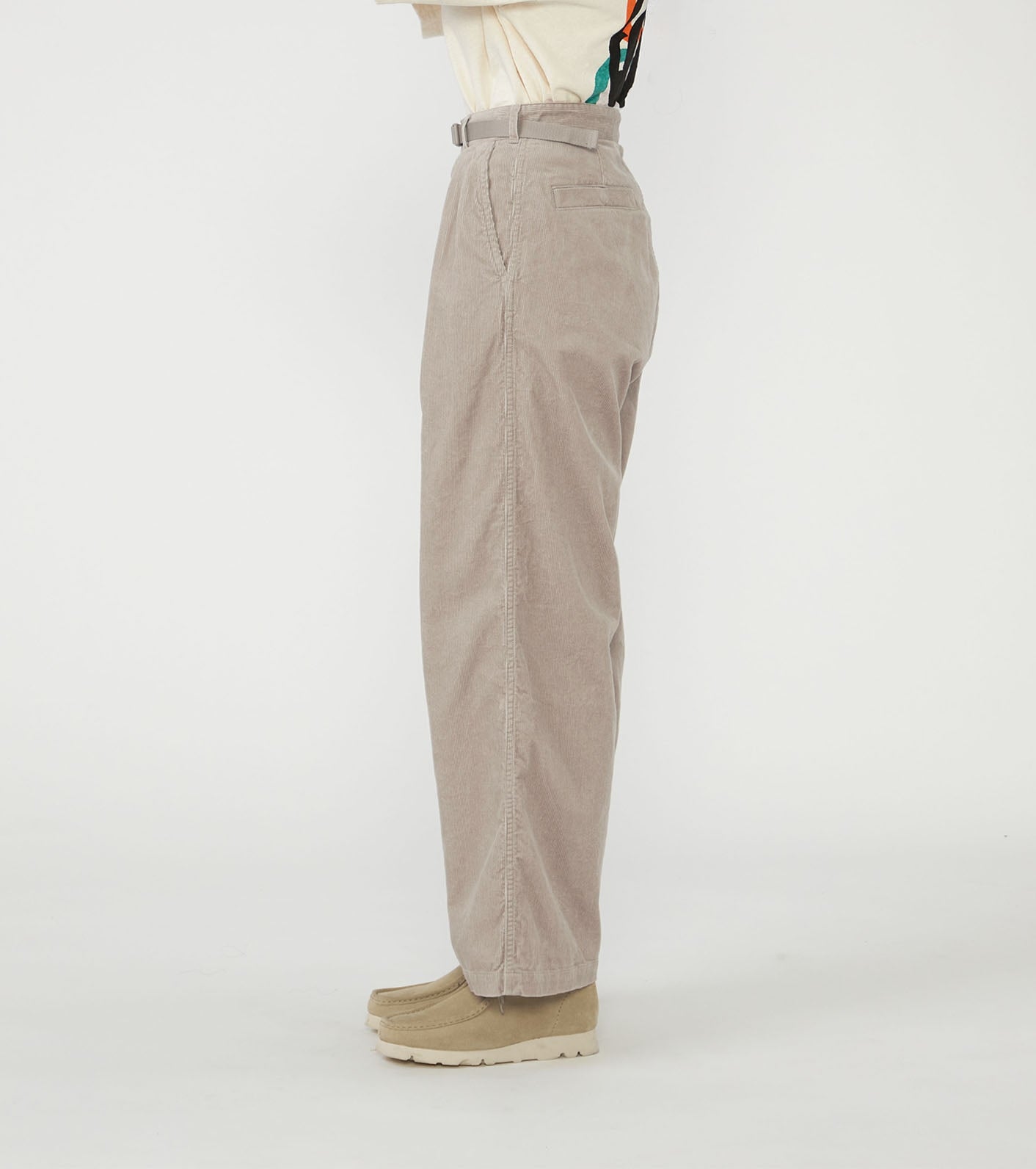 Purple Label Corduroy Wide Straight Field Pants