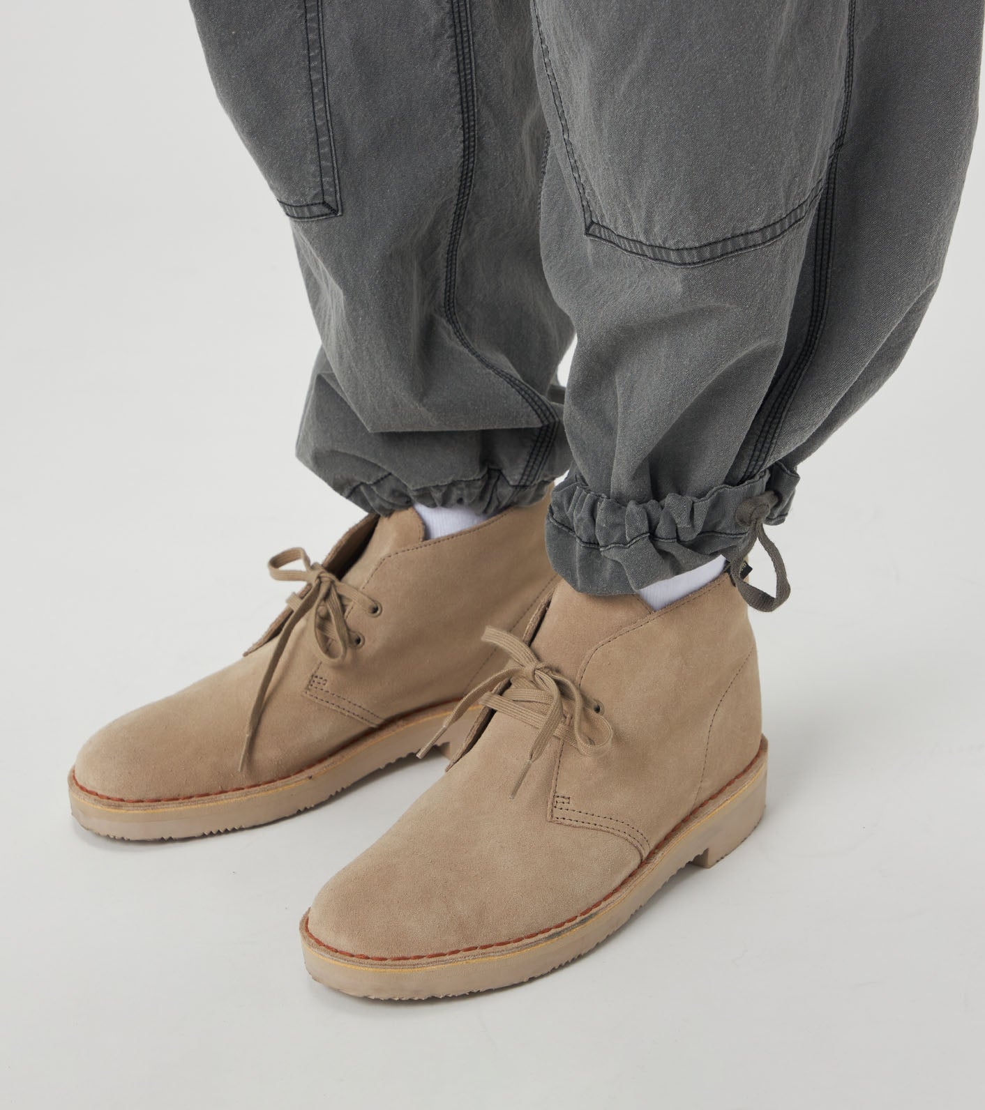 Purple Label Cotton Nylon Weather Double Knee Pants