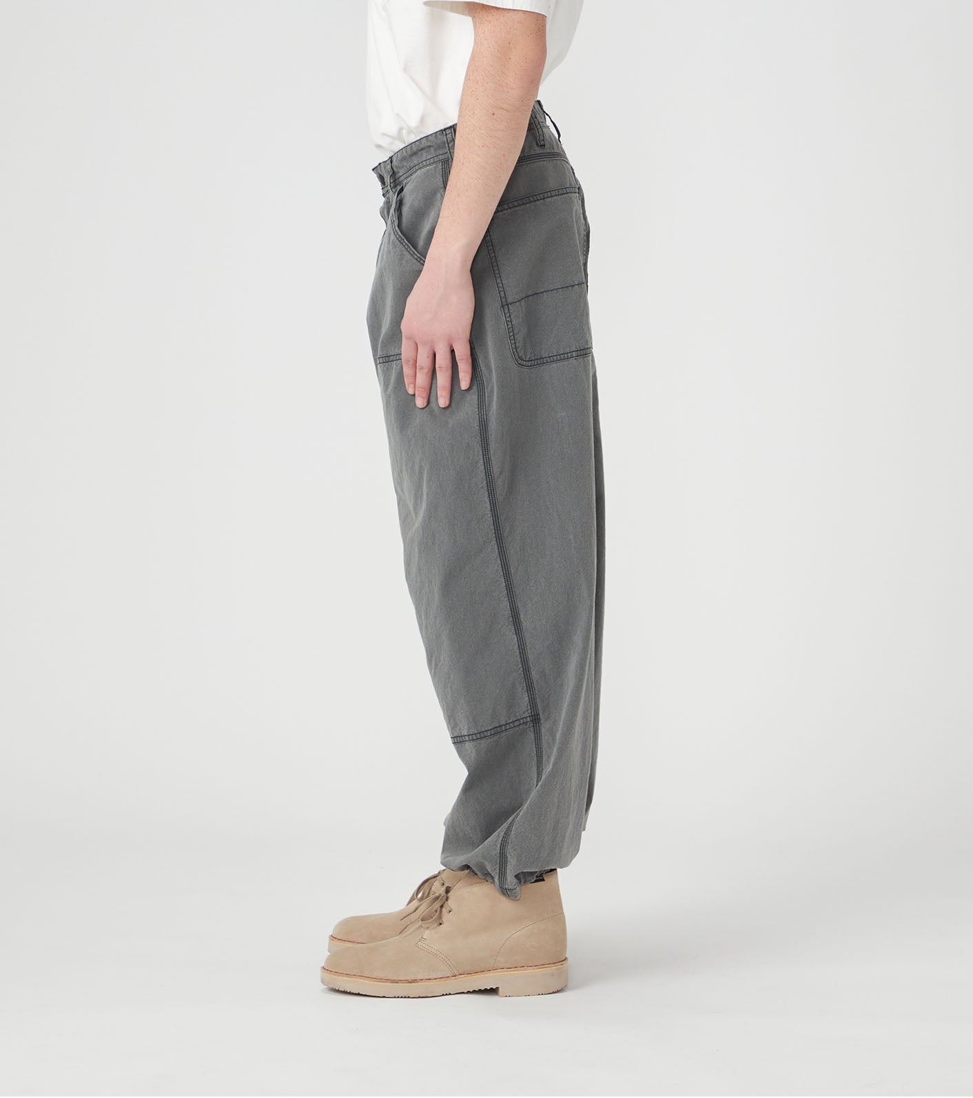 Purple Label Cotton Nylon Weather Double Knee Pants