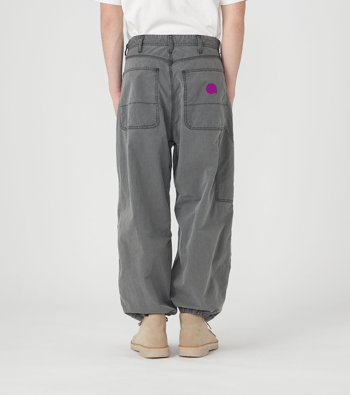 Purple Label Cotton Nylon Weather Double Knee Pants