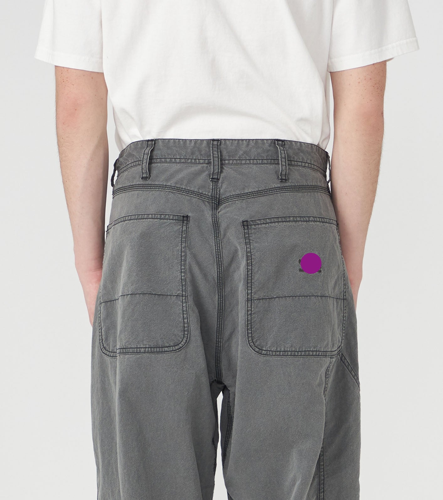 Purple Label Cotton Nylon Weather Double Knee Pants