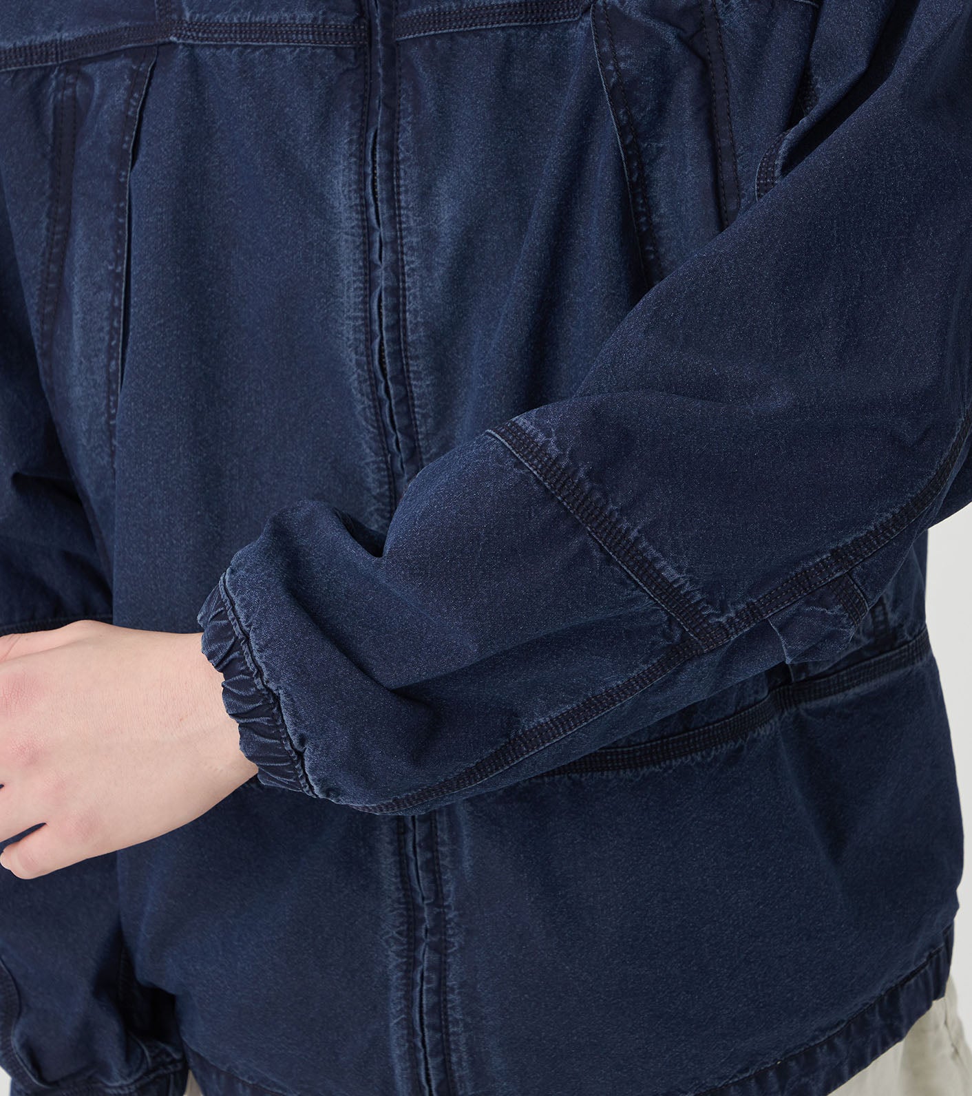 Purple Label Cotton Nylon Weather Mountain Wind Jacket