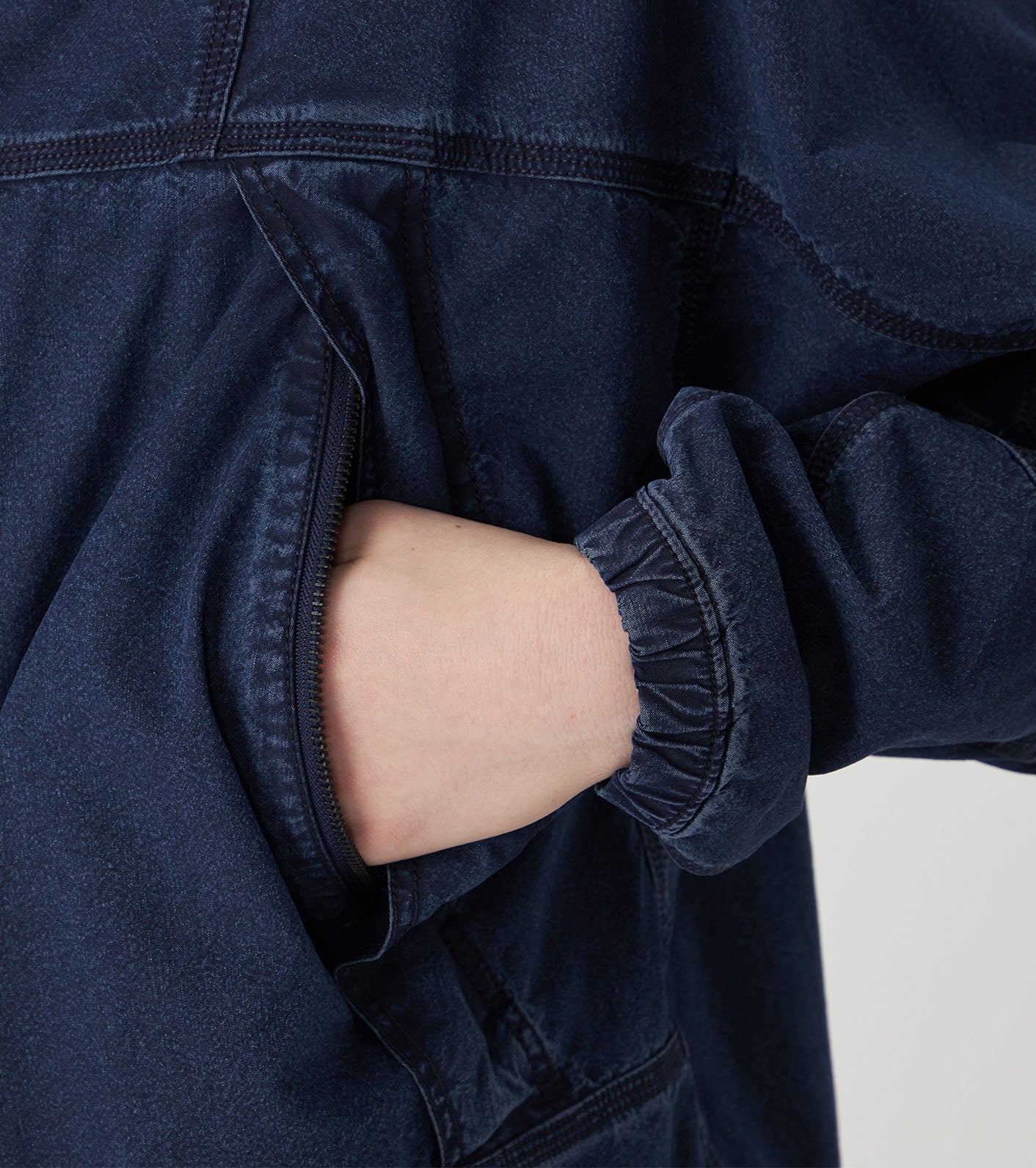 Purple Label Cotton Nylon Weather Mountain Wind Jacket