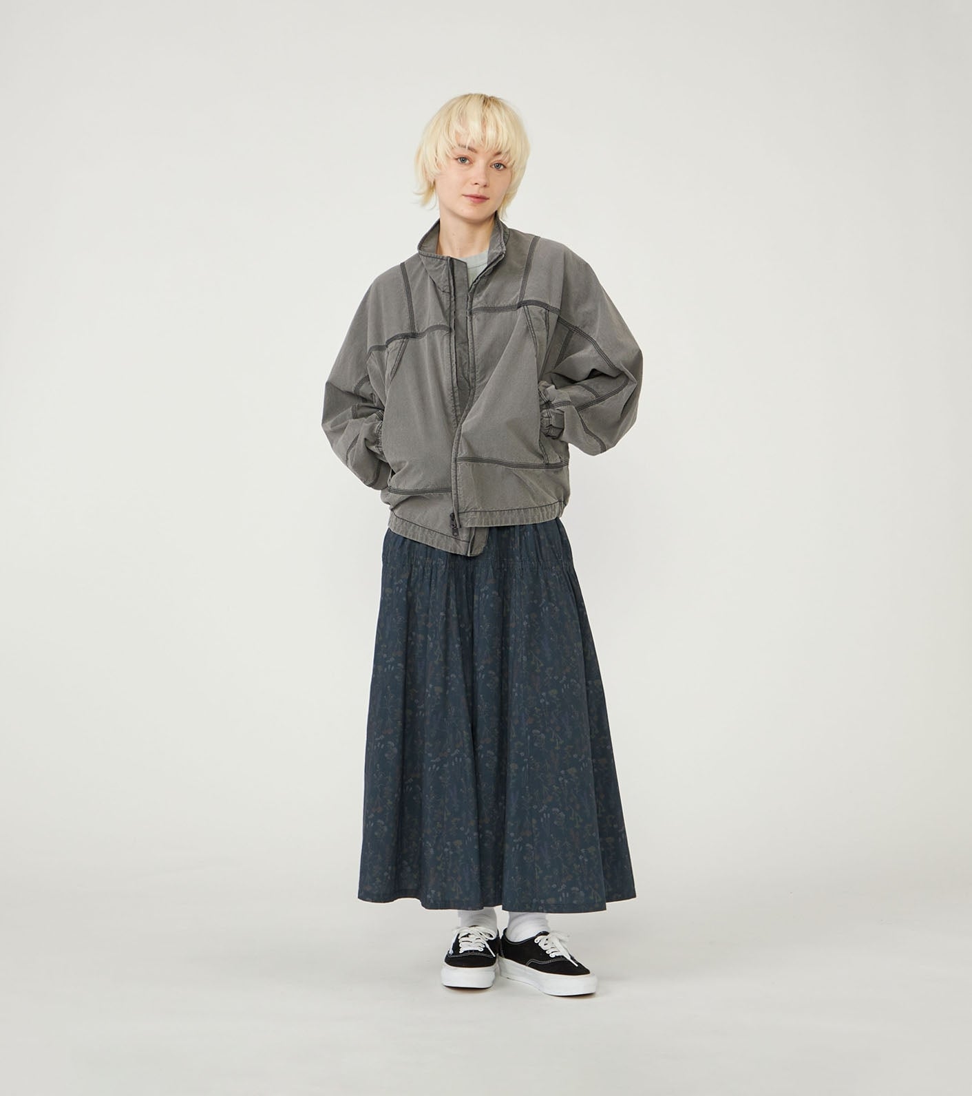 Purple Label Cotton Nylon Weather Mountain Wind Jacket