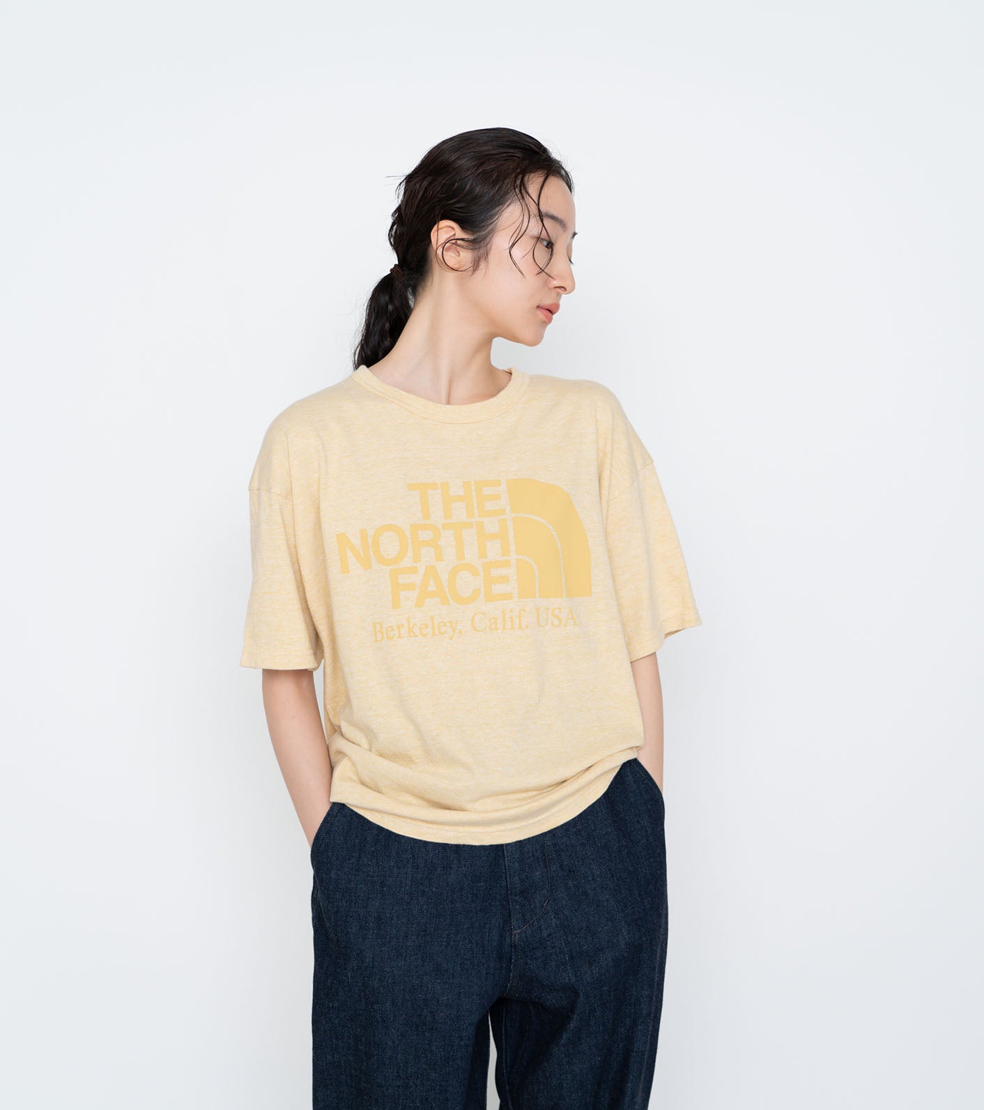 THE NORTH FACE PURPLE LABEL Cotton Rayon Field Graphic Tee