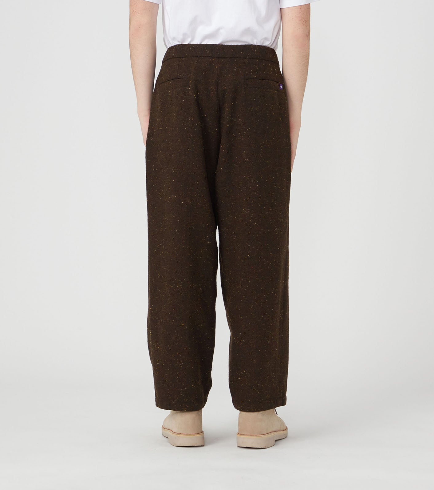 Purple Label Cotton Wool Color Nep Field Pants