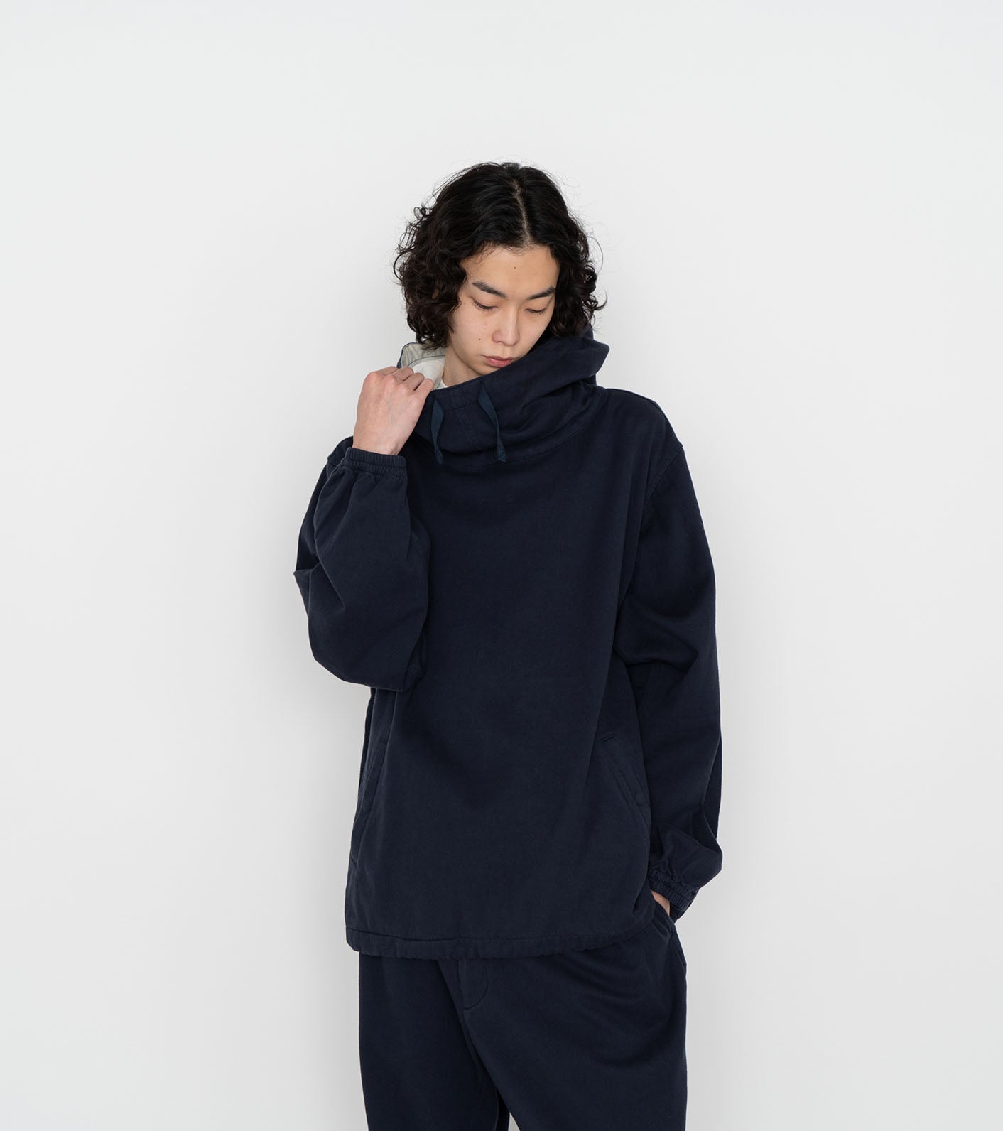 nanamica Cotton Wool Twill Hooded Pullover Parka – unexpected store