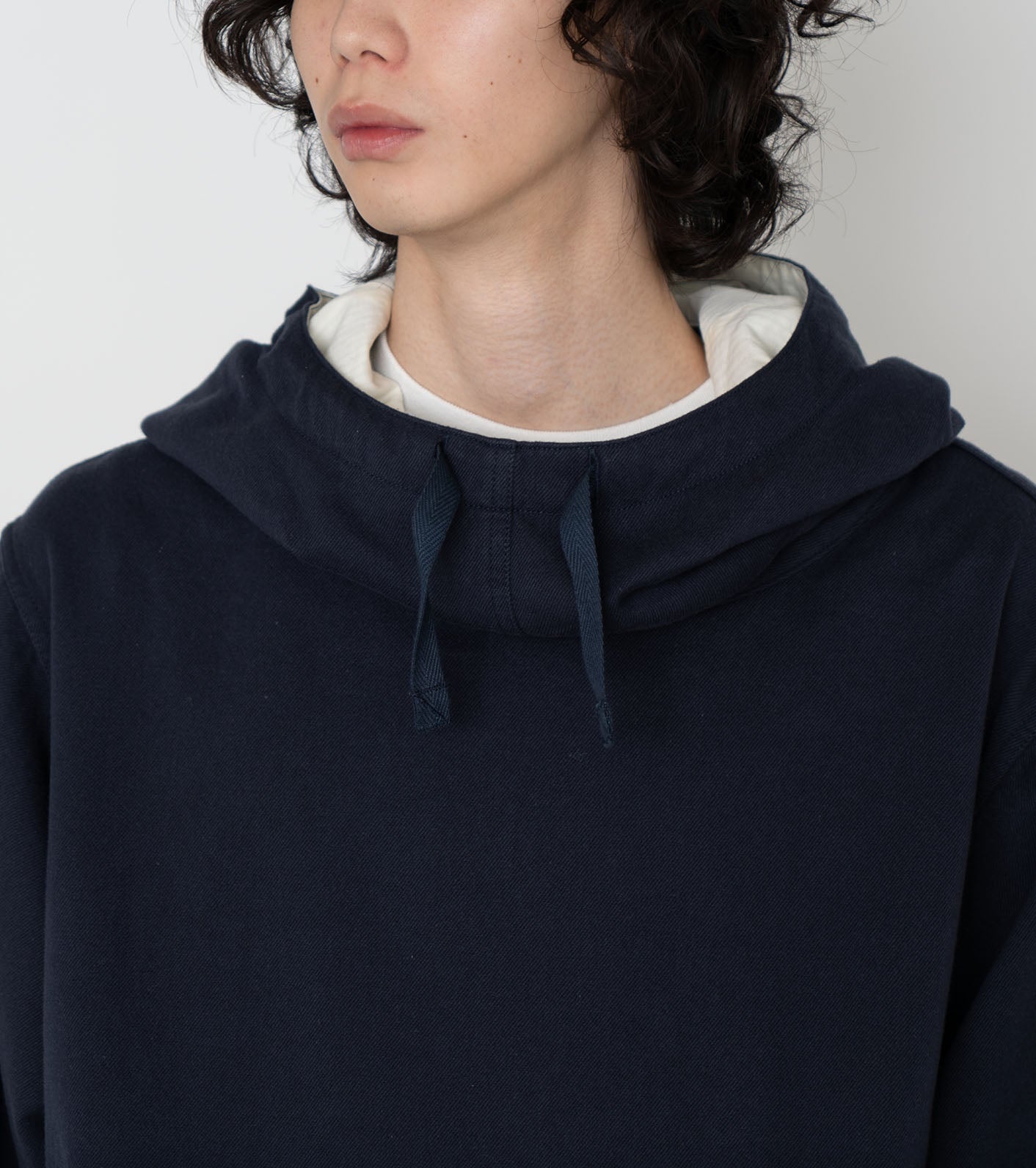 nanamica Cotton Wool Twill Hooded Pullover Parka