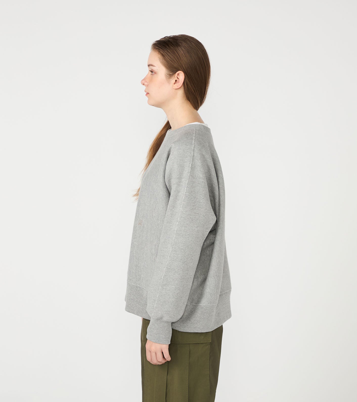 nanamica Crew Neck Sweat Shirt