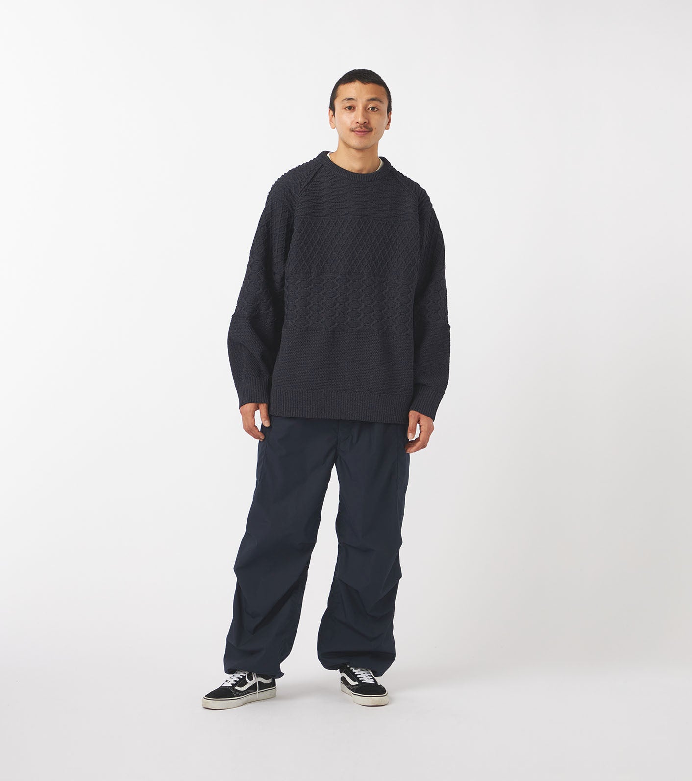 nanamica Crew Neck Sweater – unexpected store