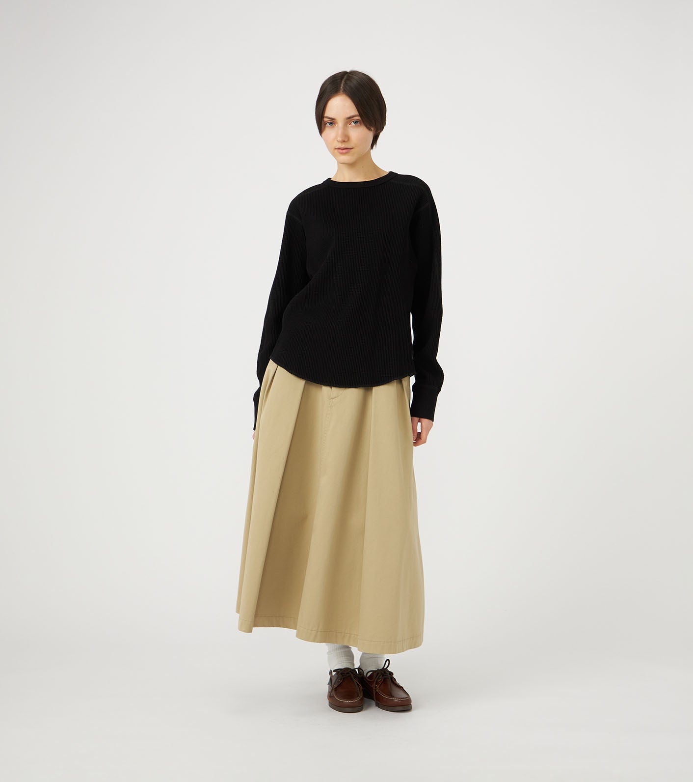 nanamica Crew Neck Thermal Sweat