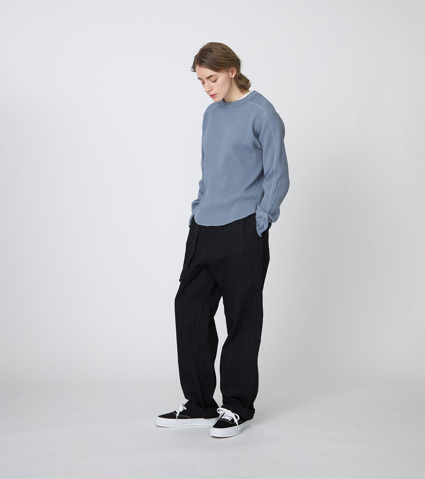 nanamica Crew Neck Thermal Sweat