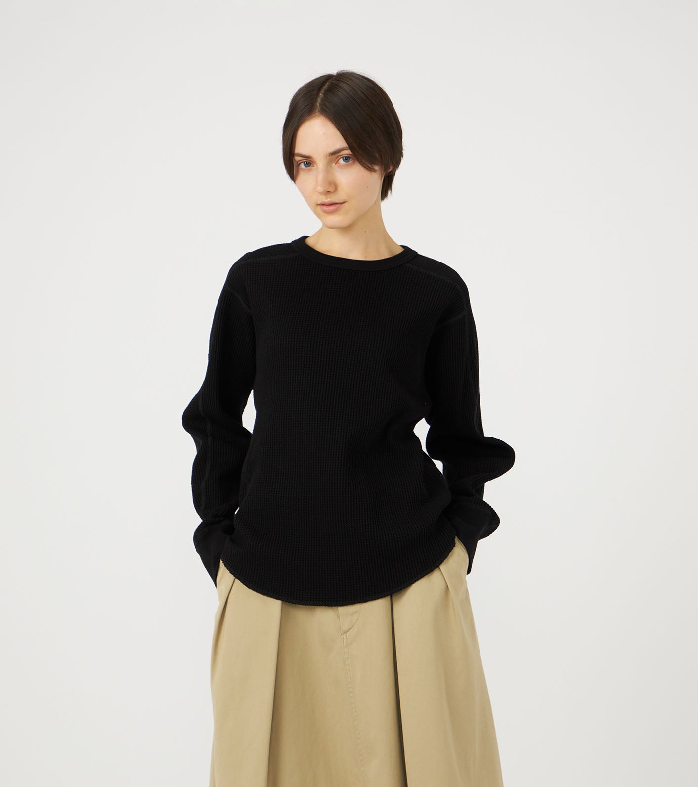 nanamica Crew Neck Thermal Sweat