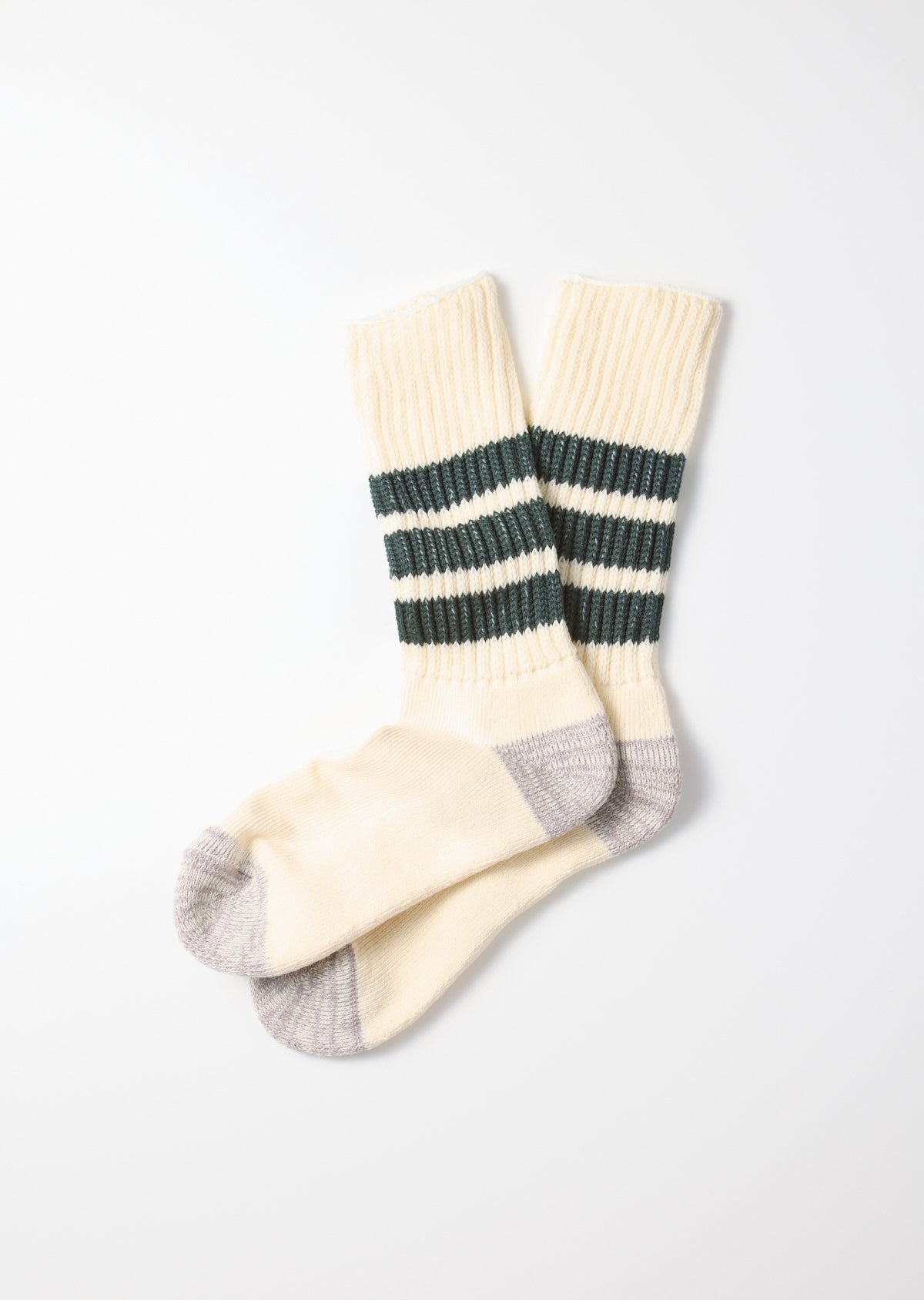 RoToTo COARSE RIBBED OLDSCHOOL CREW SOCKS