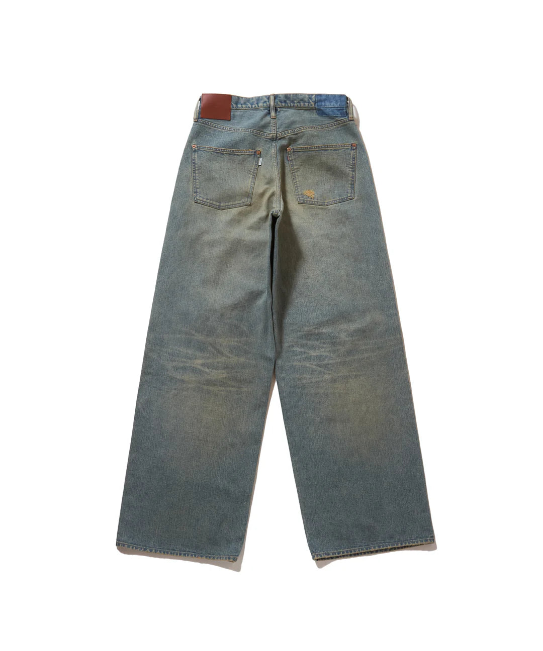 SUGARHILL DAMAGED MODERN DENIM PANTS WIDE CUT – unexpected store
