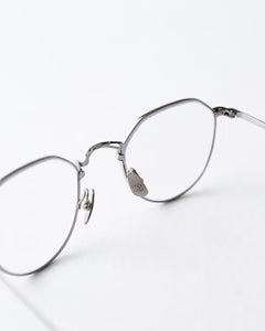 YELLOWS PLUS DARCY EYEWEAR Titan Silver – unexpected store