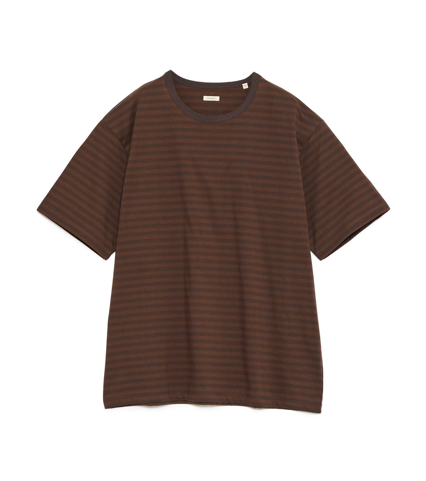 nanamica COOLMAX Stripe Jersey Tee
