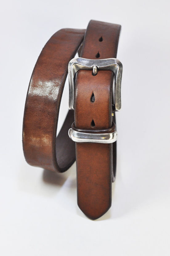 Vintage Works HAND MADE LEATHER BELT DH5675 BRONZE