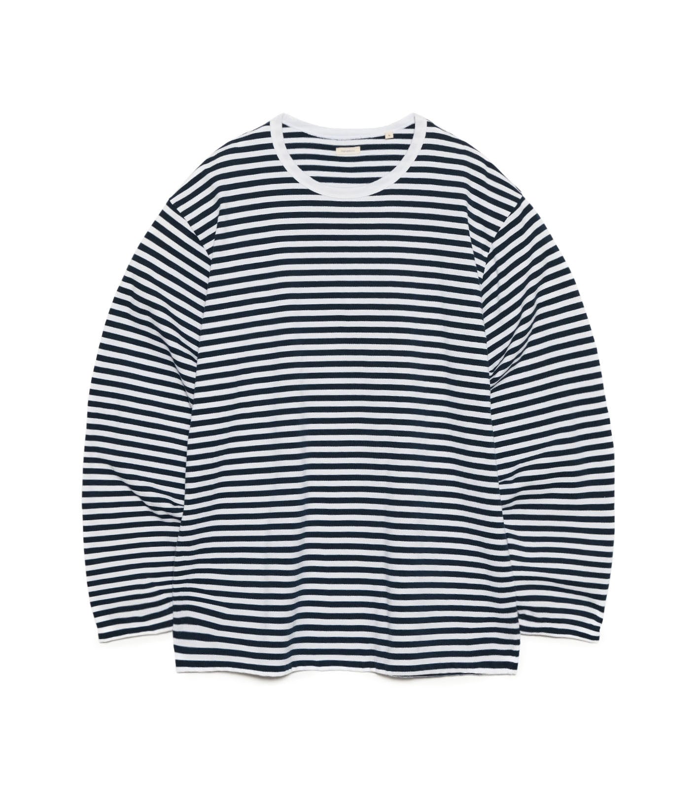 nanamica COOLMAX Stripe Jersey L/S Tee
